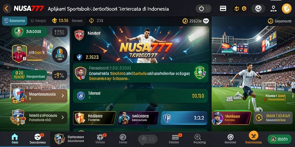 Screenshot NUSA777 menampilkan antarmuka taruhan live yang menarik.