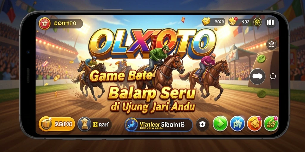 Tampilan gameplay balap yang seru dan mendebarkan di OLXTOTO.