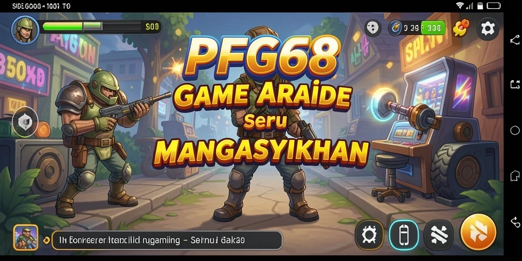 Screenshot gameplay <strong>PGG68</strong> menampilkan aksi seru dalam lingkungan Arcade.