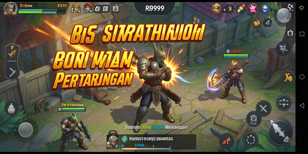 Tampilan menarik dari gameplay RR999 yang penuh strategi.