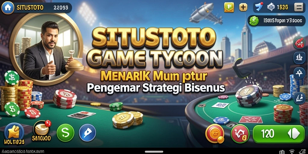 Screenshot utama SITUSTOTO yang menampilkan gameplay Tycoon.