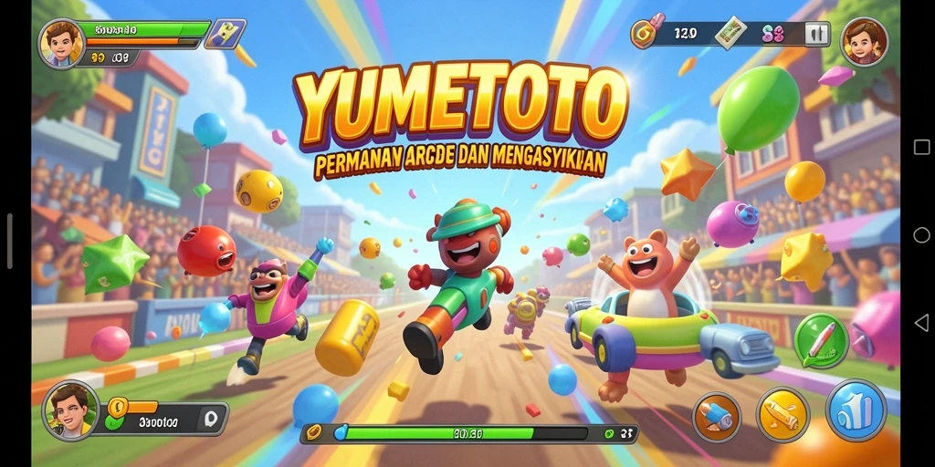 Gameplay seru YUMETOTO dengan grafis yang menarik.